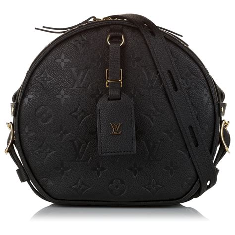 louis vuitton boite chapeau souple bag monogram empreinte leather mm